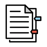 Bookmark Tabs SVG Icon